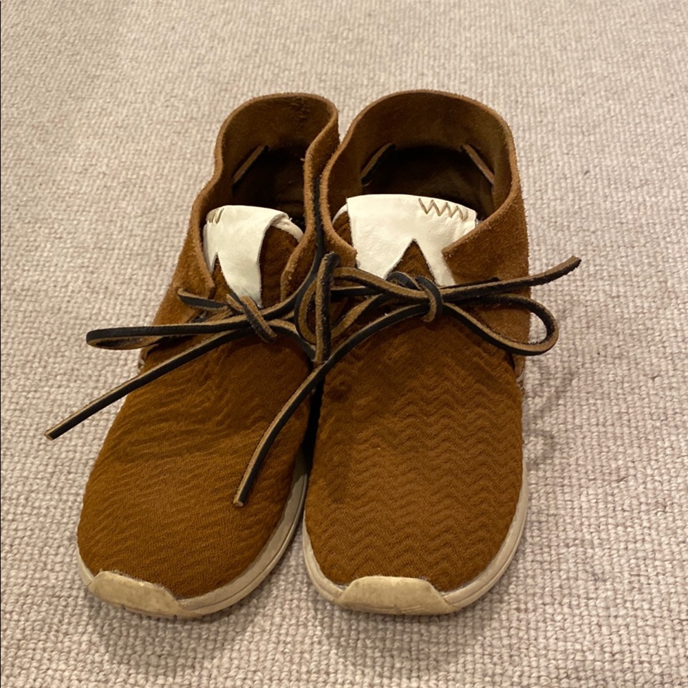 WMV Visvim moccasin sneakers, sz 6